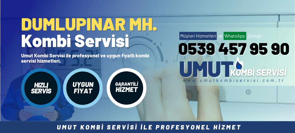 Dumlupınar Mahallesi Kombi Servisi